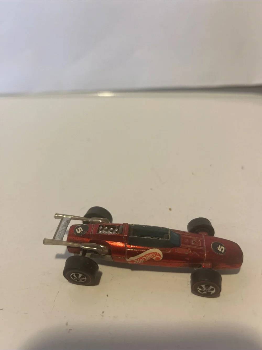 HOT WHEELS REDLINE 1969 GRAND PRIX INDY EAGLE RED
